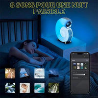 Réveil lumineux pour chambre avec Bluetooth