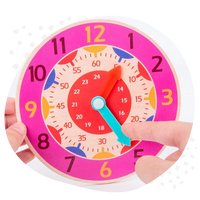 Horloge pour apprendre l'heure Montessori
