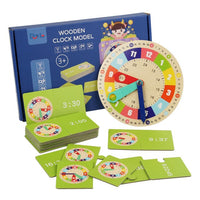 Jouet éducatif Montessori horloge numerique Kit d'apprentissage